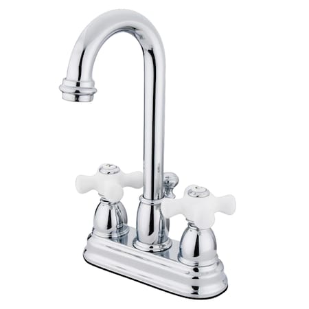 Kingston Brass 4" Centerset Bathroom Faucet, Chrome KB3611PX